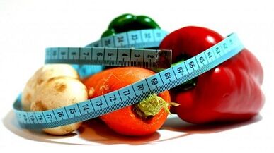 Come diminuire con una dieta